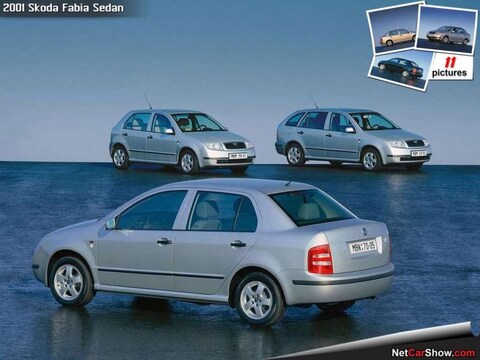 Skoda Fabia Sedan 1.4 68pk Comfort (2001)
