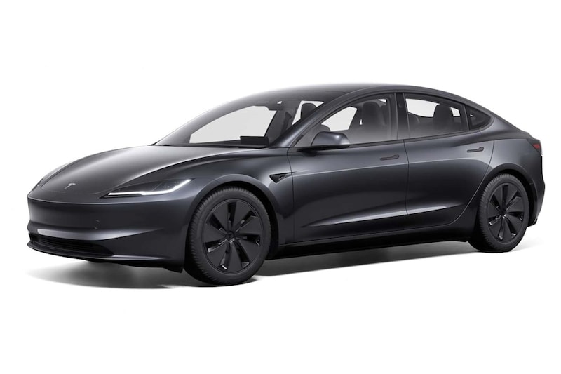 Tesla introduceert kale Model 3 met stoffen bekleding