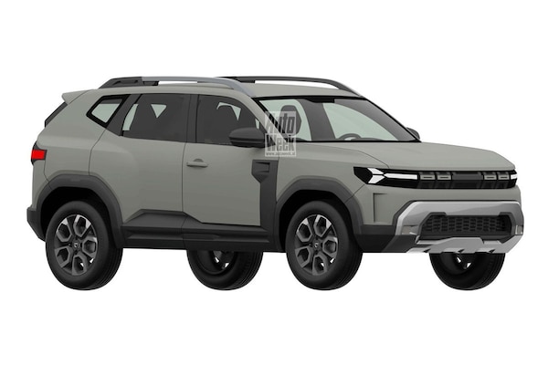 Patentplaten Dacia Bigster