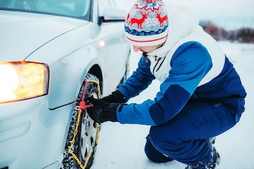 1 op 5 Nederlanders weet niet hoe je sneeuwkettingen moet omdoen