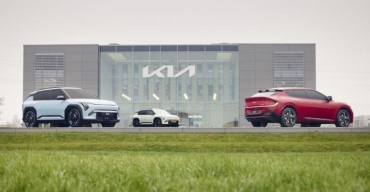 Enorme Kia EV3 in Breukelen