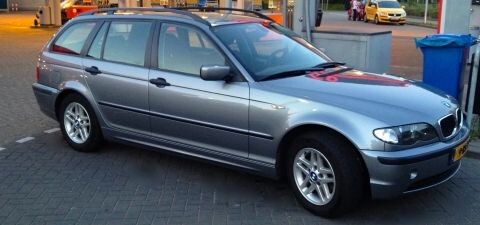 BMW 318d touring Black  Silverline