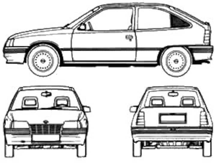 Opel Kadett 1.2 S (1984)