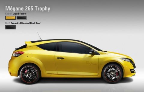 Renault Mégane Coupé 2.0 16V T 265 RS Trophy (2012)