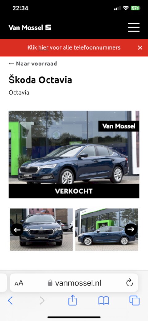 Skoda Octavia 1.5 TSI e-TEC Business Edition Plus