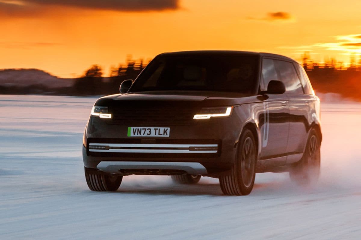 Elektrische Range Rover Electric in de kou gezet - AutoWeek