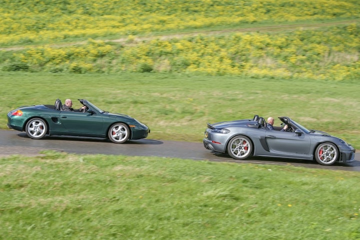 Porsche Boxster S (2002) - Porsche Spyder RS