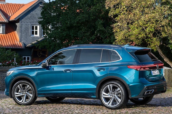 Volkswagen Tiguan vooruitblik
