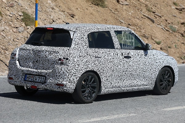 Spyshots Suzuki Swift