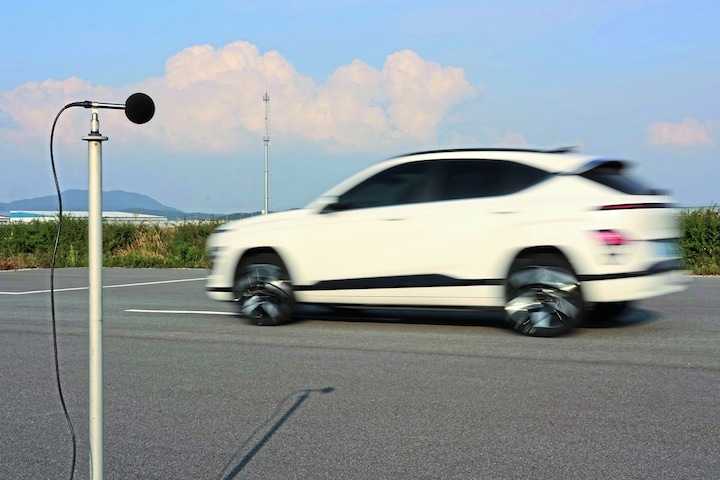 Bandentest elektrische auto's 2025