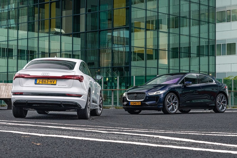 Audi ETron Sportback vs. Jaguar IPace Dubbeltest
