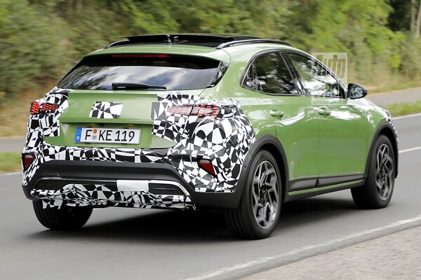 Spyshots Kia XCeed facelift