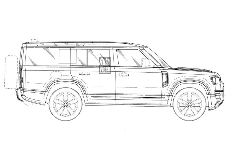 Land Rover Defender 130 Patent