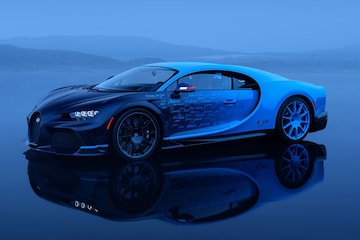 Bugatti Chiron op gepaste wijze uitgezwaaid