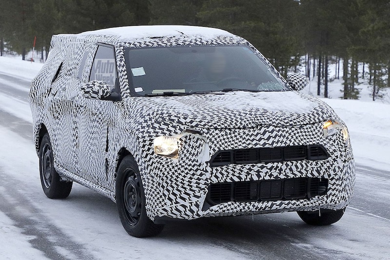 Spy shots Citroën C3