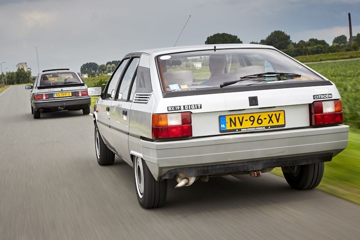Ford Sierra en Citroen BX