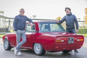 Heiligschennis of echte Alfa-passie? Sieger stopte Busso V6 in Alfa Romeo Berlina