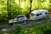 Vakantie Peugeot 407 Break met caravan