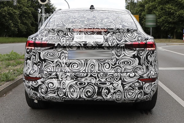 Spyshots Audi Q6 E-tron Sportback