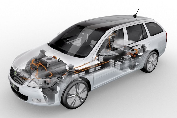 Skoda Octavia Green E-Line, elektrische Octavia uit 2011