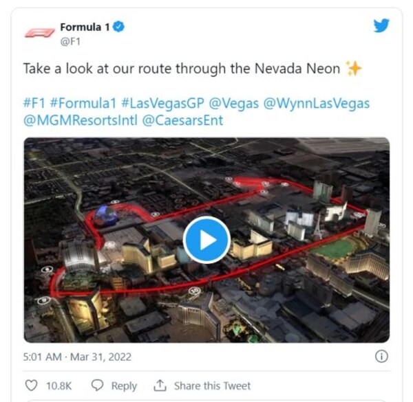 F1 Las Vegas