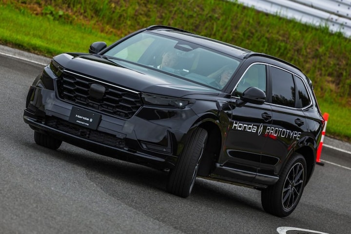 Honda prototype mule voor nieuwe EV