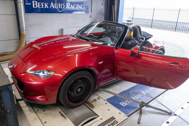 Mazda MX-5 (2015) – Op de rollenbank