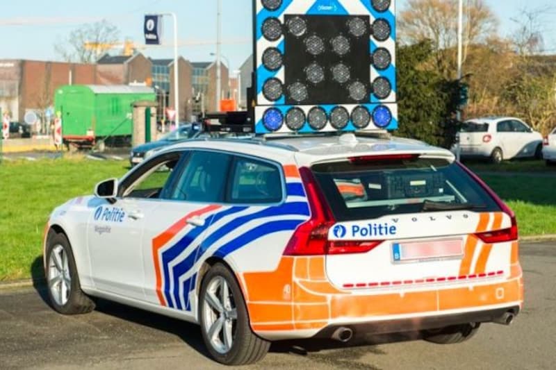 Belgian Police Volvo V90