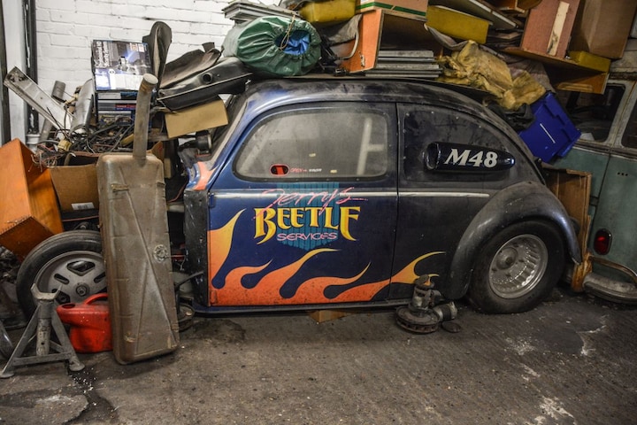 De echte Herbie is bij Luke Theochari in Londen.