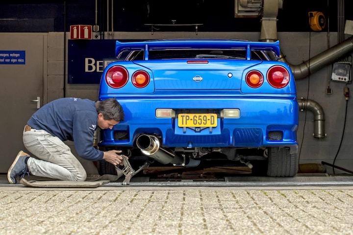 Nissan Skyline Rollenbank Tuning