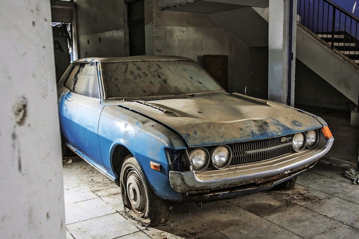 Oude Toyota's op Cyprus