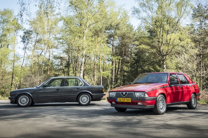 Alfa Romeo 75V6 vs. BMW 325i - 3-serie
