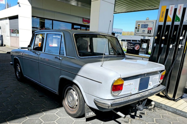 Lancia Fulvia Berlina In het Wild