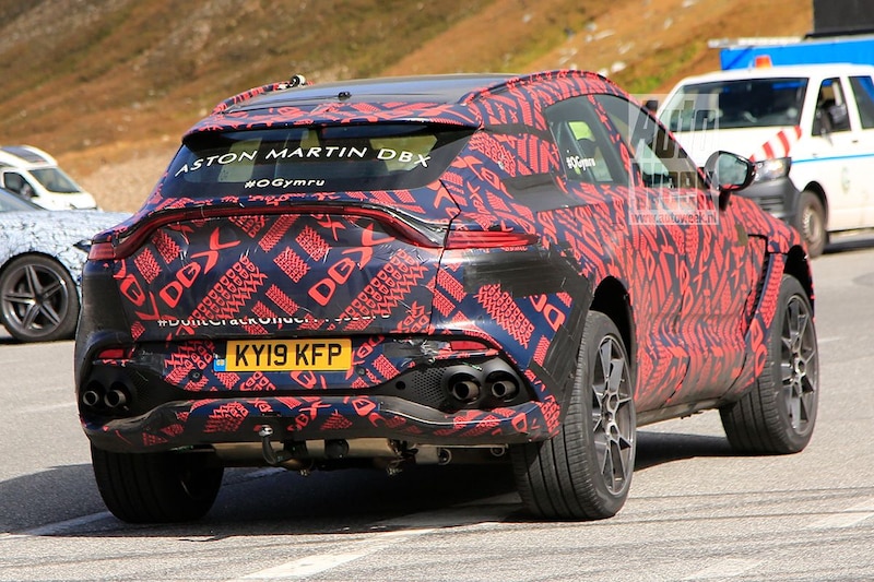 Spyshots Aston Martin DBX S