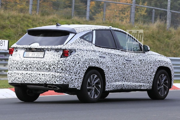 Hyundai Tucson spyshots