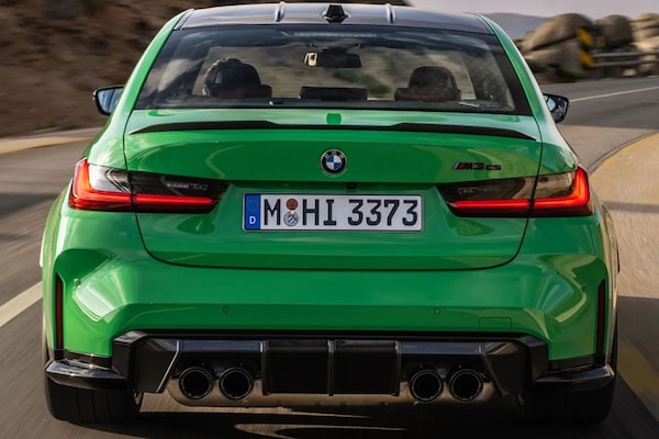 BMW M3 CS gelekt