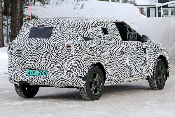 Spyshots Citroen C3 Aircross