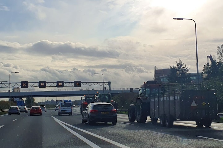 Boerenprotest Boeren Traktor File Drukte Ellende