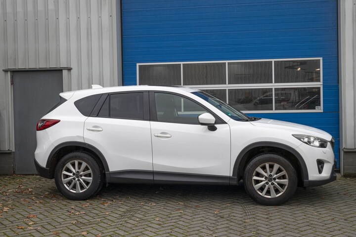 Mazda CX-5 with damage