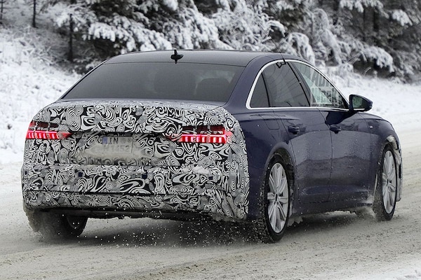 Spyshots Audi A6 facelift