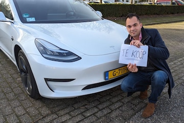 Jan Lemkes verkocht zijn Tesla Model 3, maar gemakkelijk ging dat niet