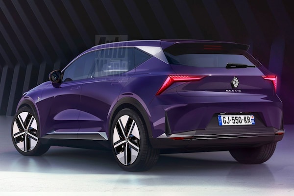 Renault Scénic (Illustratie: Larson)