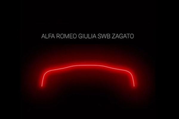 Alfa Romeo SWB Zagato teaser