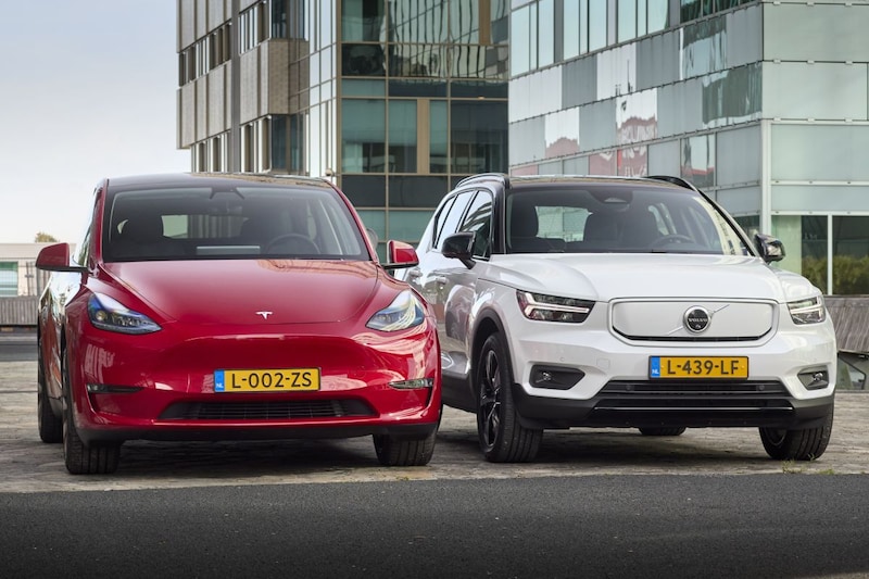 Registraties nieuwe auto's in juni: Tesla drievoudig winnaar