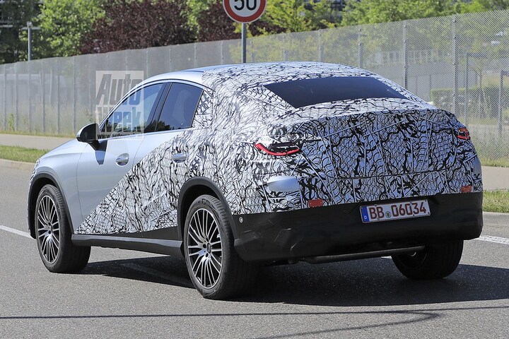 Spyshots Mercedes-Benz GLC Coupe