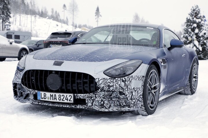 Mercedes-AMG GT 53 spy shots