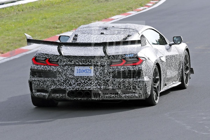 Chevrolet Corvette ZR1 spyshots