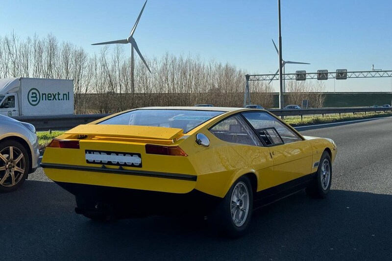 Unique Lancia HF Competizione concept car simply drives on the A4 – In the Wild