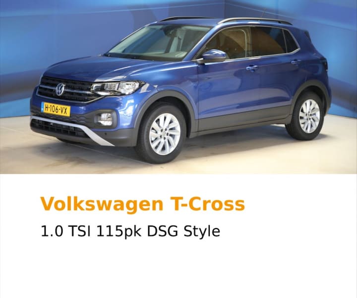 Volkswagen T-Cross 1.0 TSI 115pk Style (2020)
