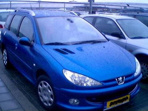 Peugeot 206 SW Air-Line 1.4 HDI (2006)